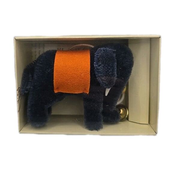 Steiff Club Elephant Ornament 2006 Mini 4" Limited Edition Tag Bell COA U315/5 - Picture 1 of 11